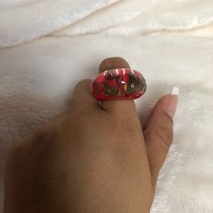 vuitton inclusion ring pink